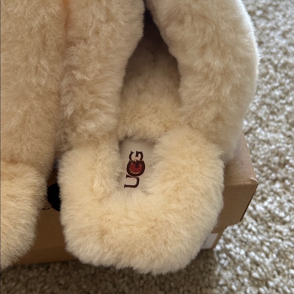 UGG Scuffette Slippers Womens Chestnut Size 9 - Picture 9 of 11